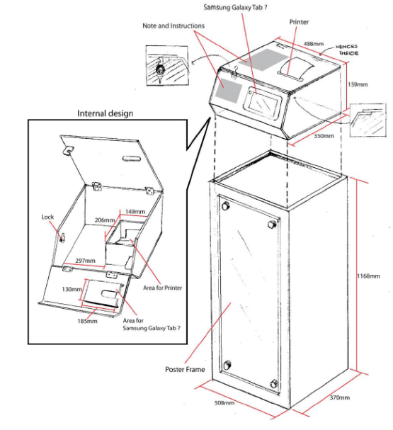 Firefly kiosk — Android tablet interface