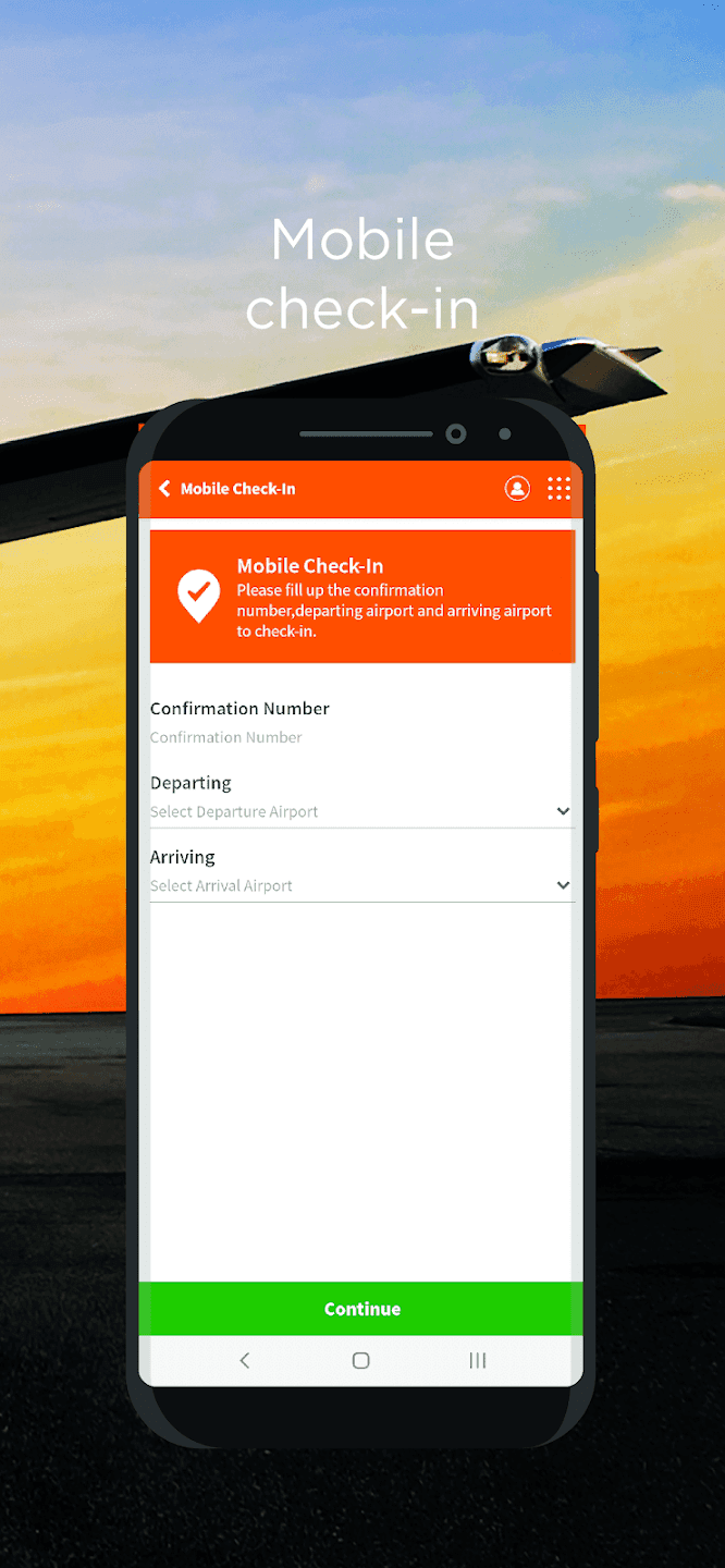 Firefly app — boarding pass