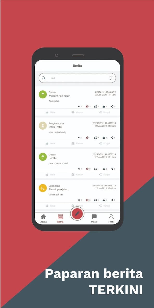 RojerBro app screenshot 2