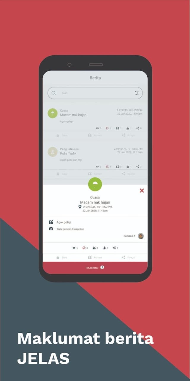 RojerBro app screenshot 3