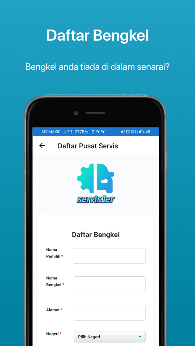 ServisJer app screenshot 5