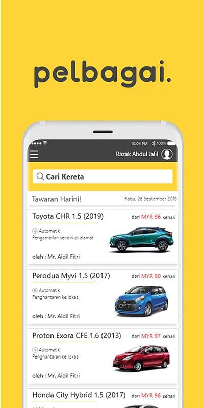 SewaJer app screenshot 1