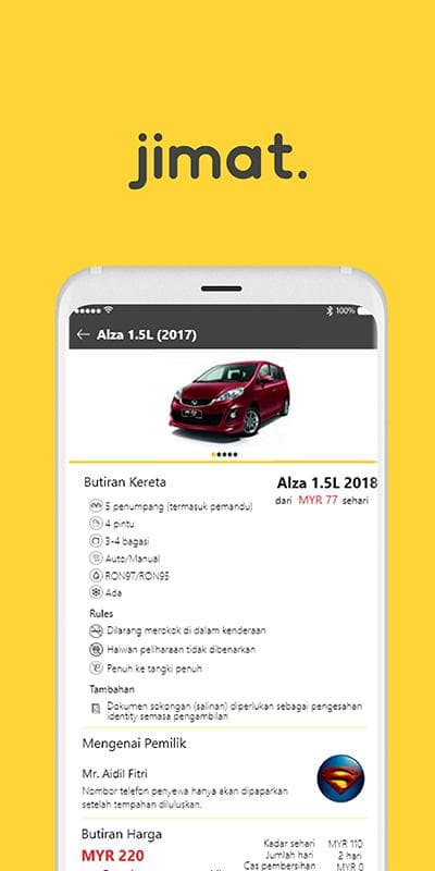 SewaJer app screenshot 2