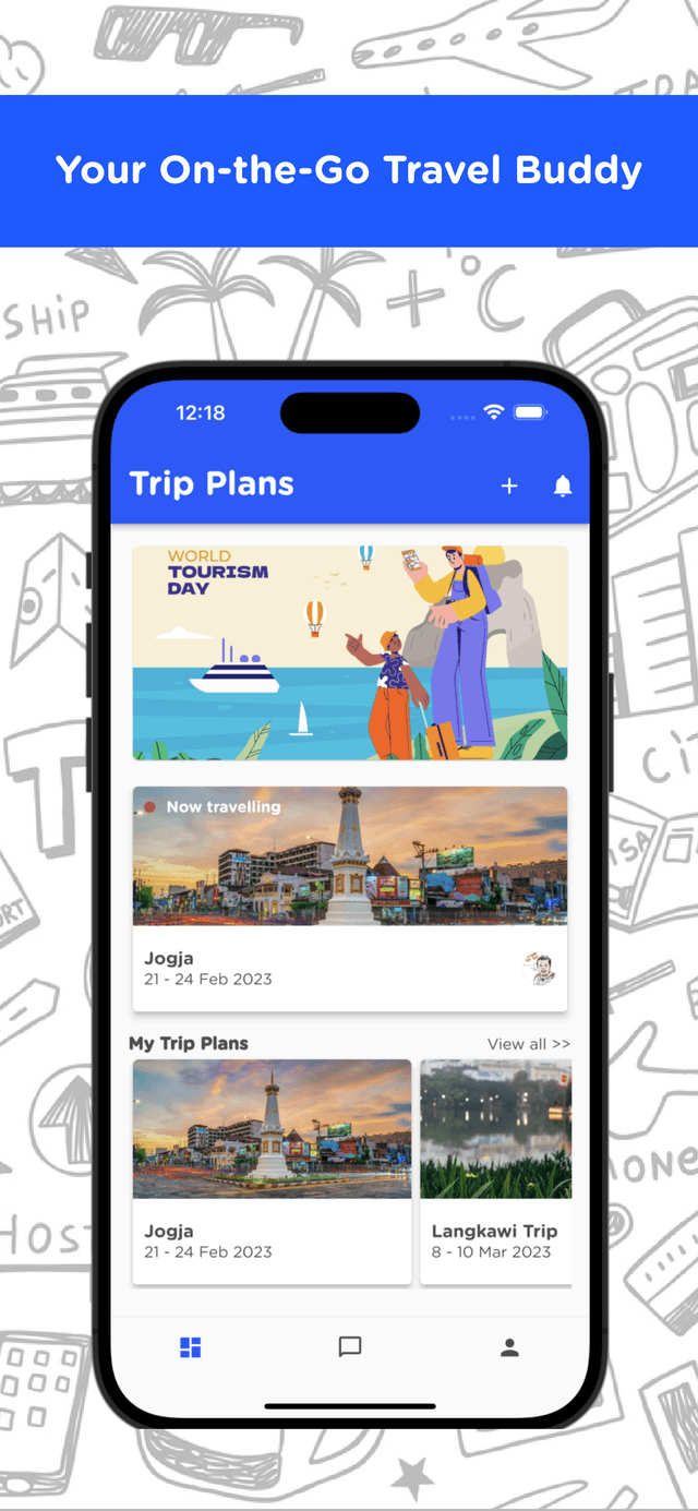 tripPAX app screenshot 1